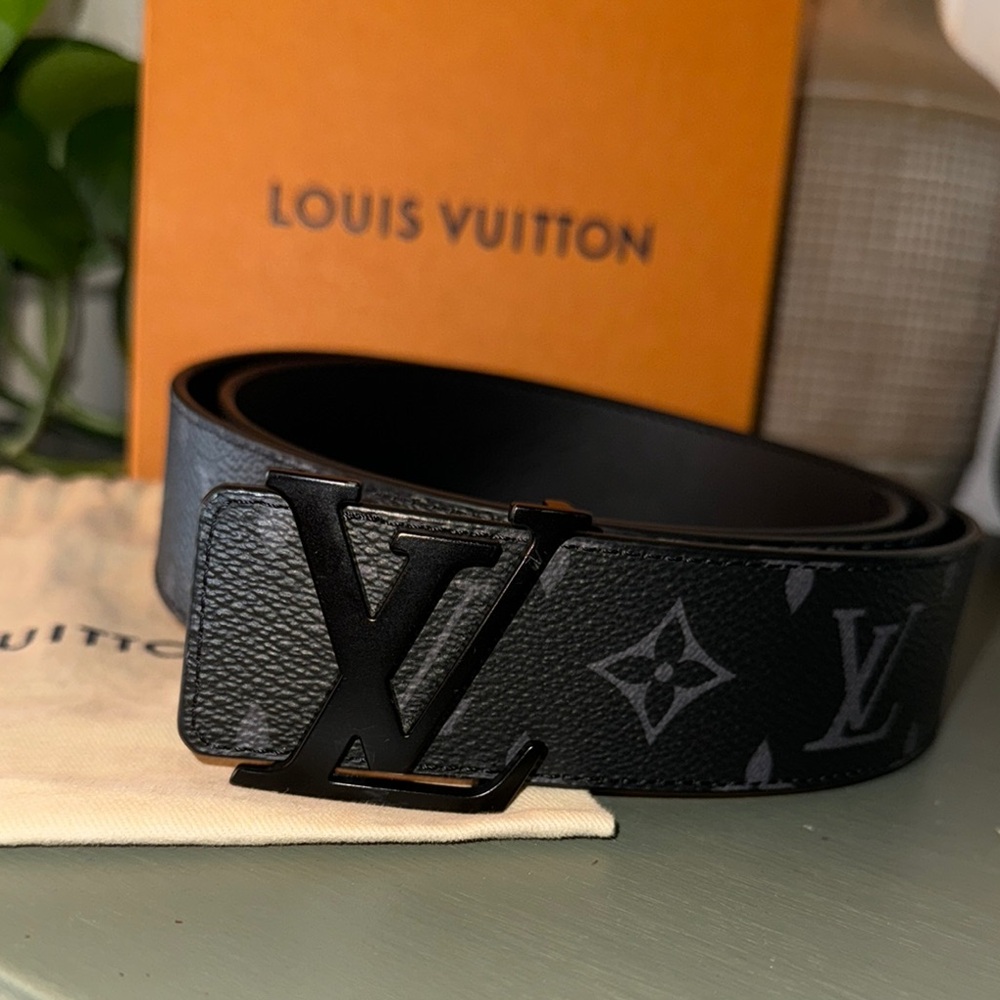 Black Monogram Belt by Louis Vuitton - Picture 3 of 14